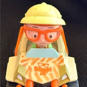 Blippi Vehicle in Bright Orange and Yellow